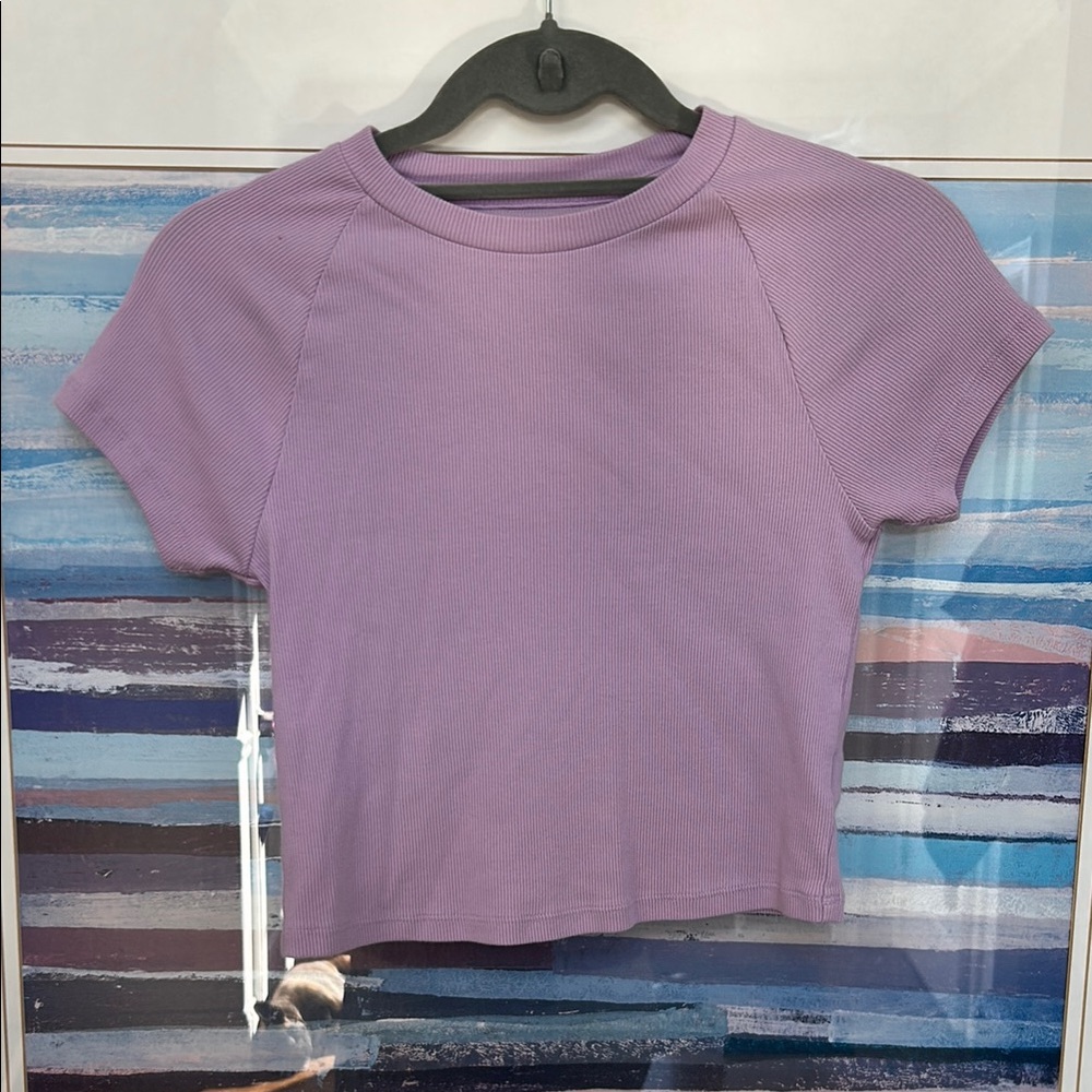 Aerie purple top size S EUC